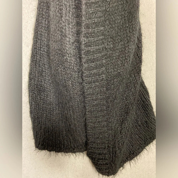 JC Collection Mohair waterfall knit duster sweater vest Sz M - Picture 6 of 15